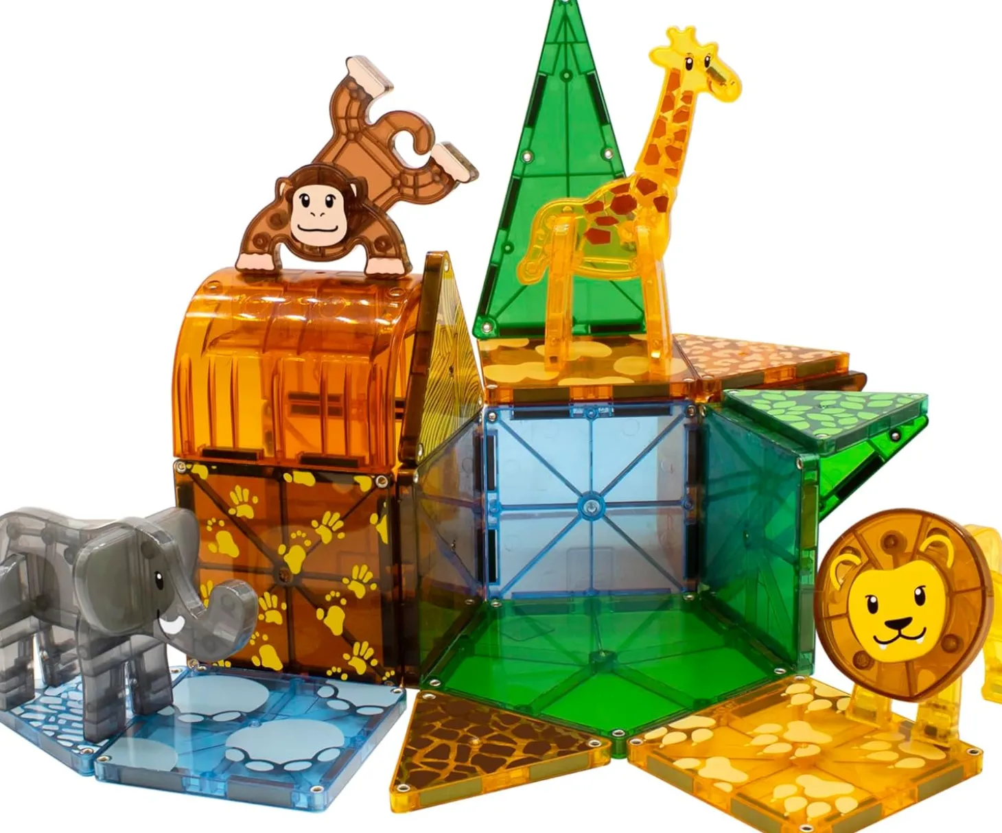 MAGNA-TILES Safari Animals - 25 Piece Set