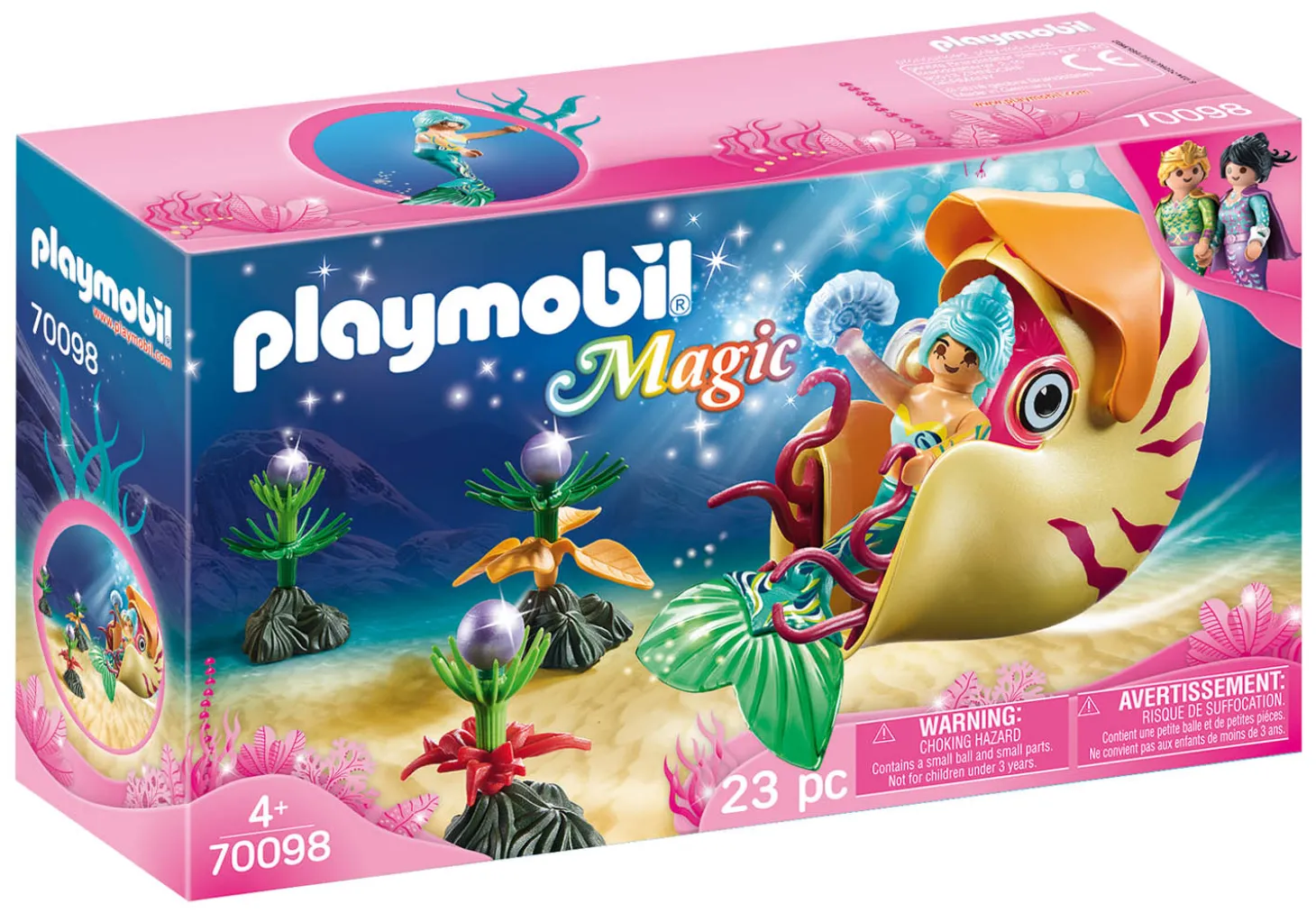Mermaid with Sea Snail Gondola