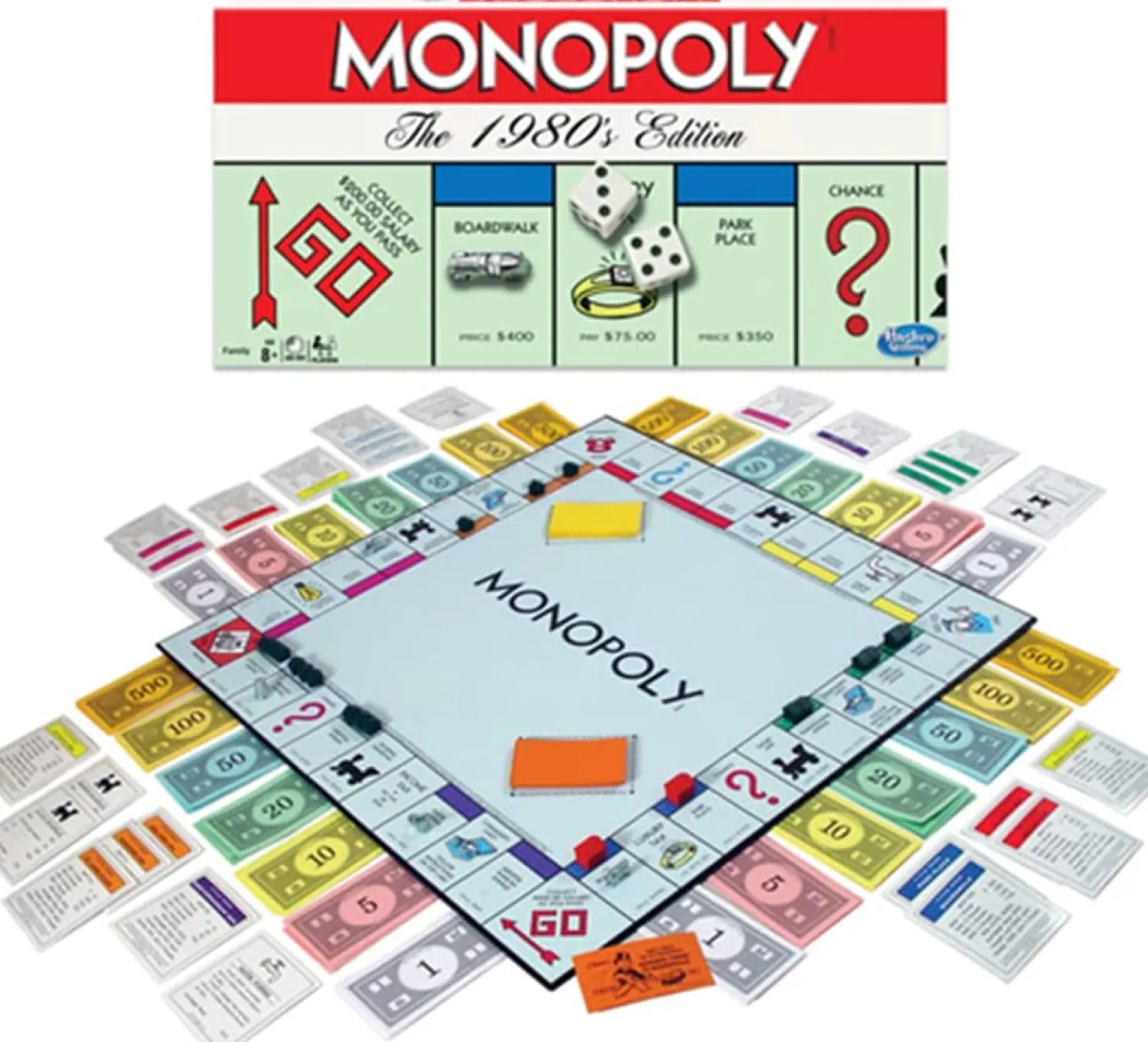Monopoly 1980s Classic Edition Family Board Game