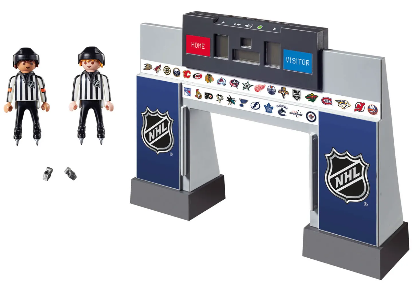 NHL© Score Clock with 2 Referees