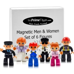 PicassoTiles Magnetic Magnetic Men - 6pc