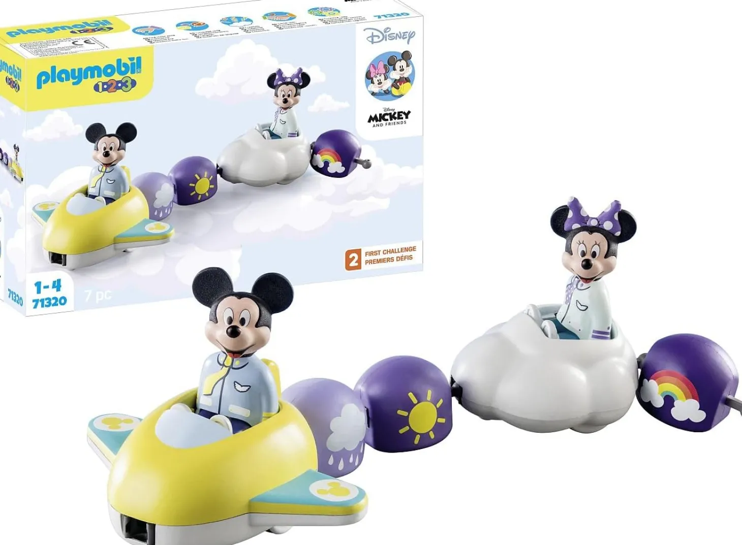 Playmobil 1.2.3 & Disney: Mickey's & Minnie's Cloud Ride