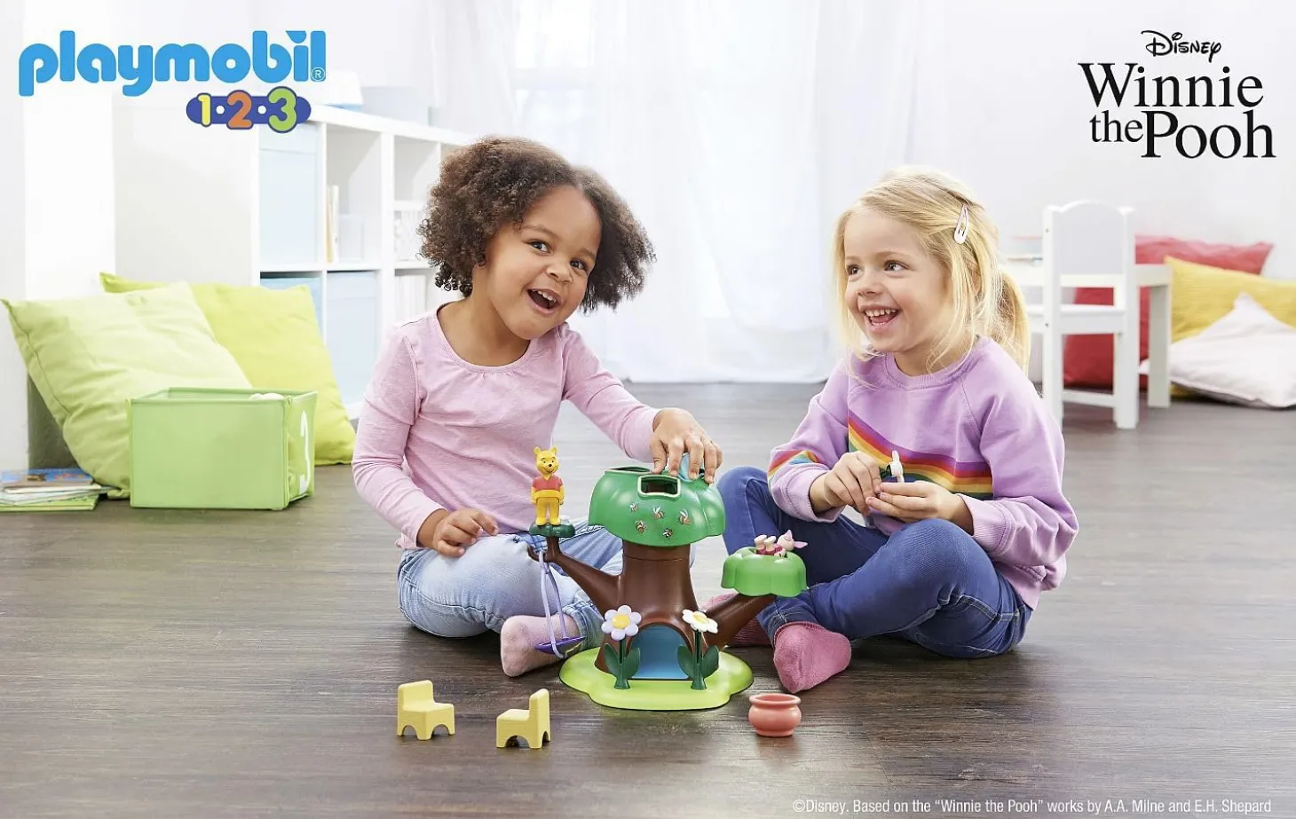 Playmobil 1.2.3 Disney: Winnies and Piglets