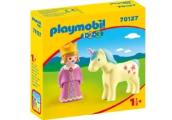 Playmobil 1.2.3 Princess with Unicorn