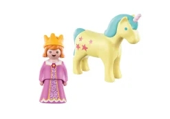 Playmobil 1.2.3 Princess with Unicorn