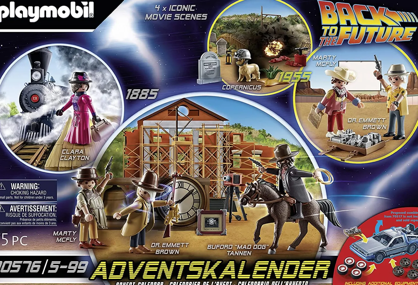 Playmobil Advent Calendar - Back to the Future Part III