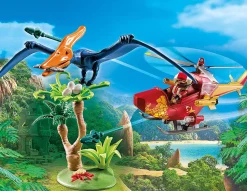 Playmobil Adventure Copter with Pterodactyl