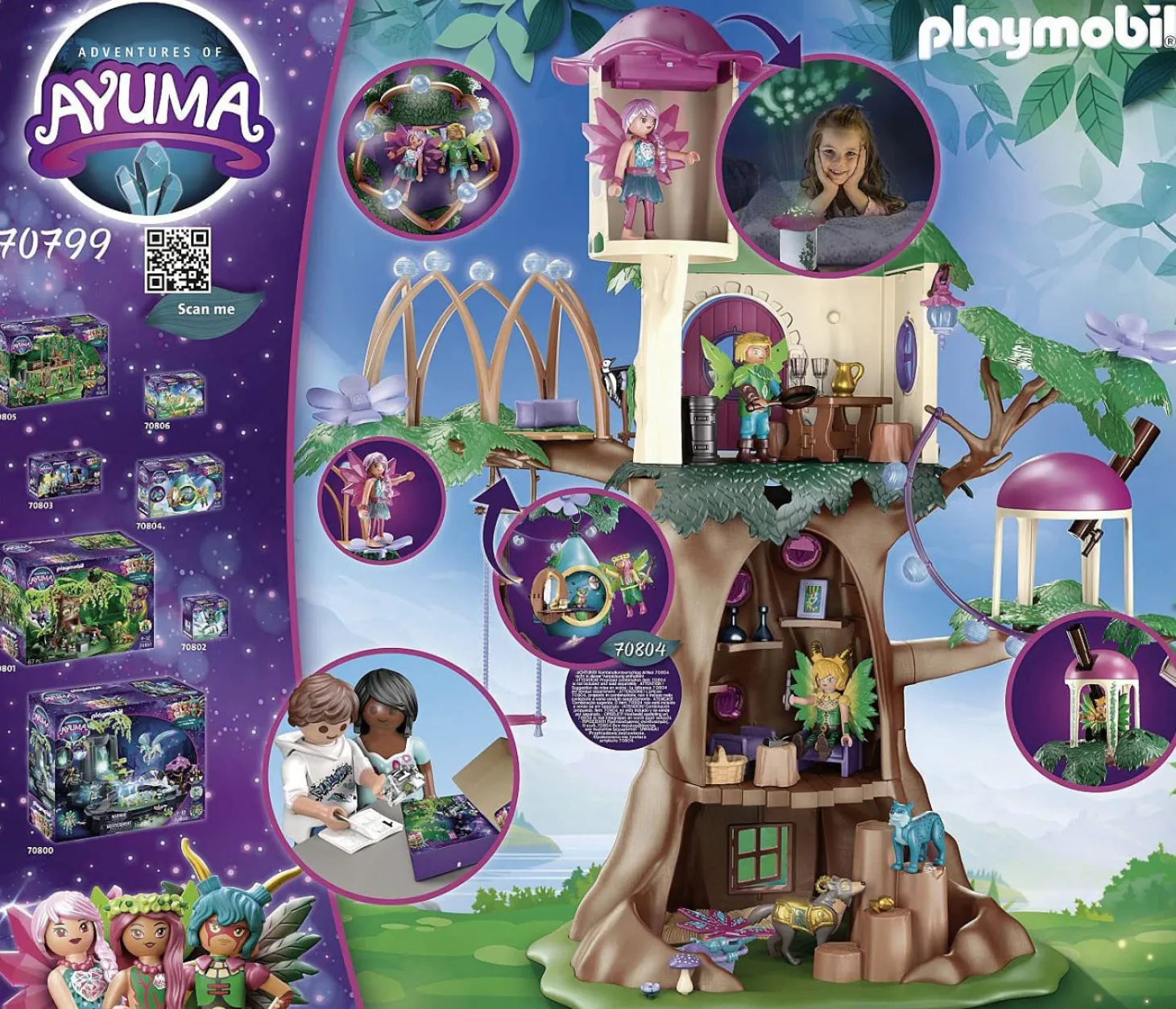 Playmobil Adventures of Ayuma - Community Tree