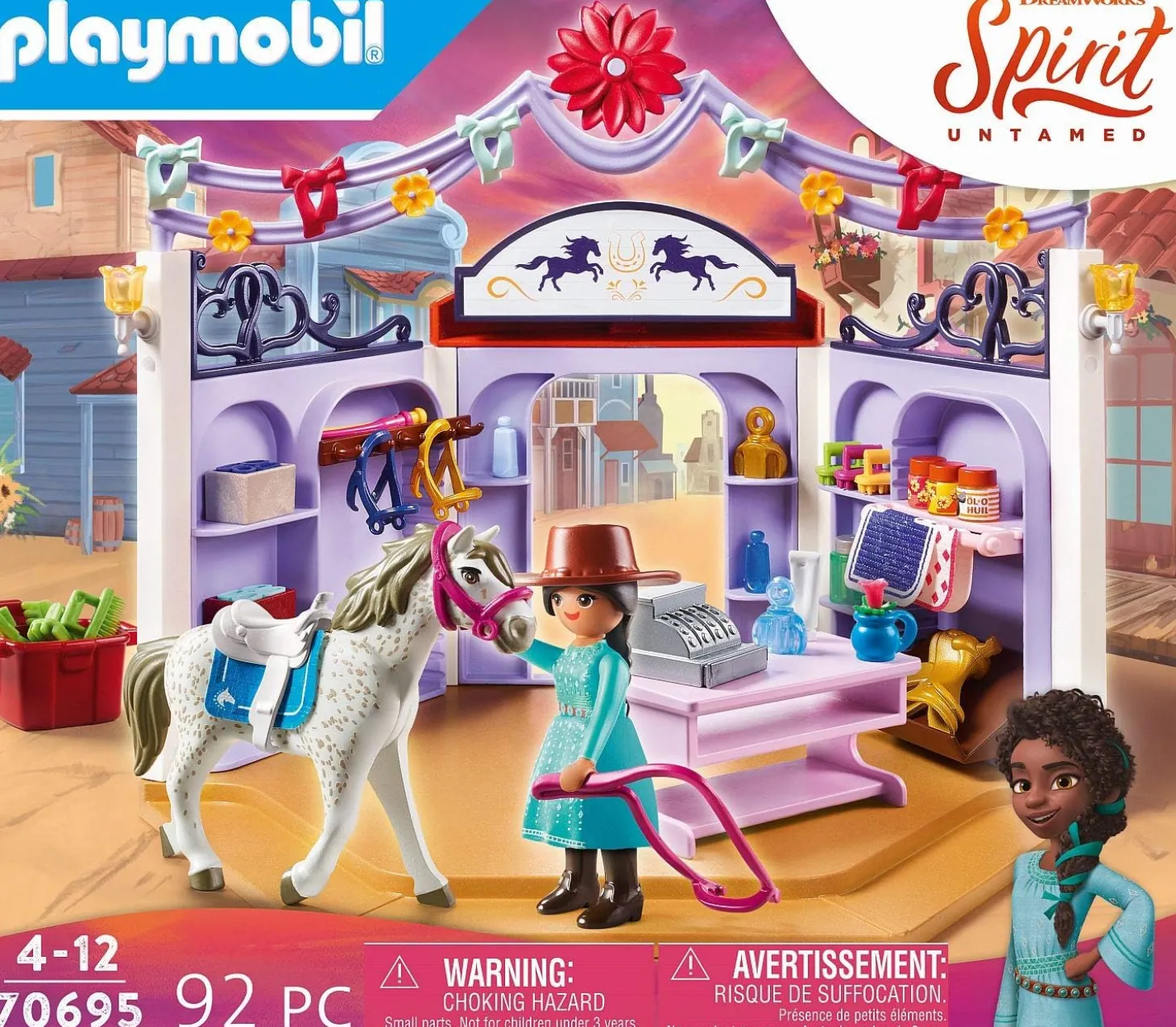 Playmobil DreamWorks Spirit Miradero Tack Shop