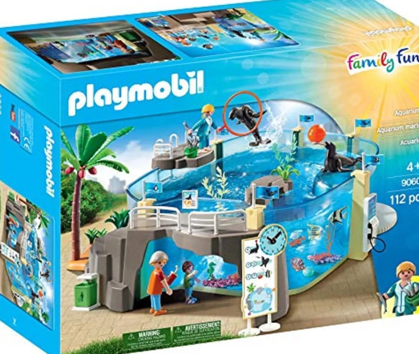 Playmobil Family Fun Aquarium Building Set