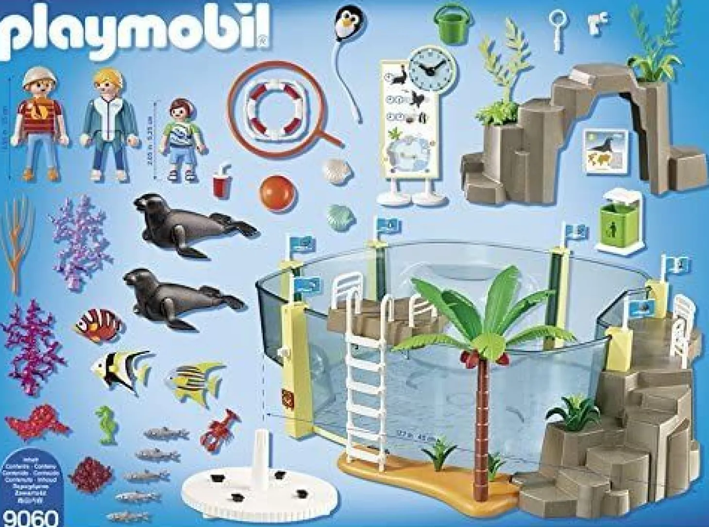 Playmobil Family Fun Aquarium Building Set