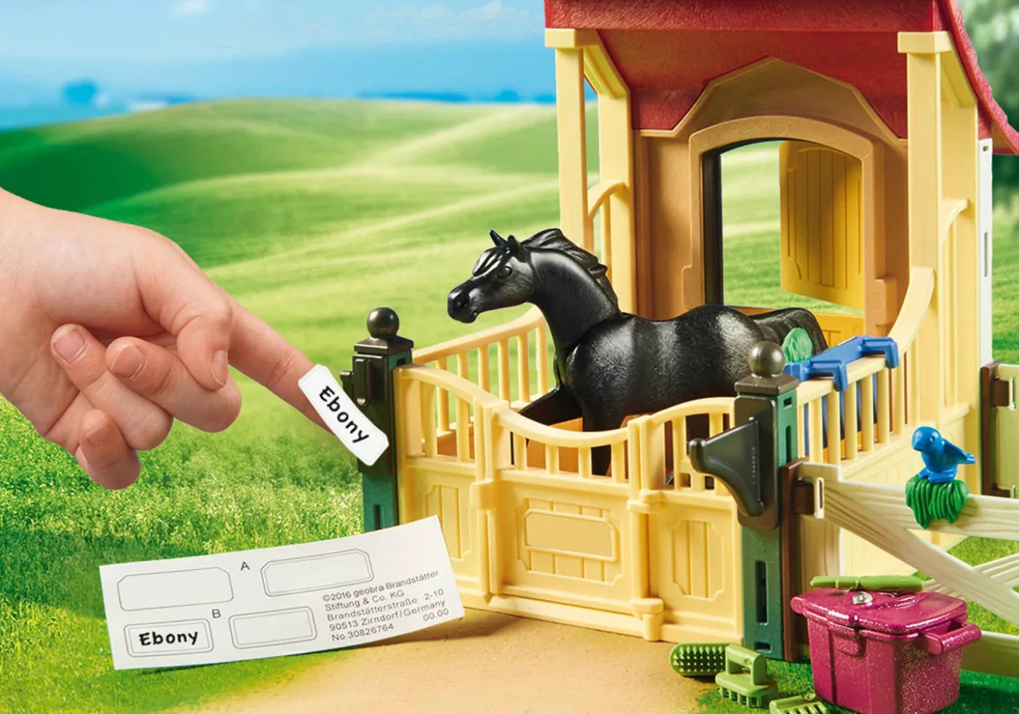 Playmobil Horse Stable with Araber