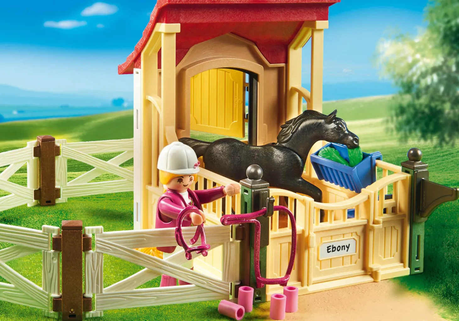 Playmobil Horse Stable with Araber