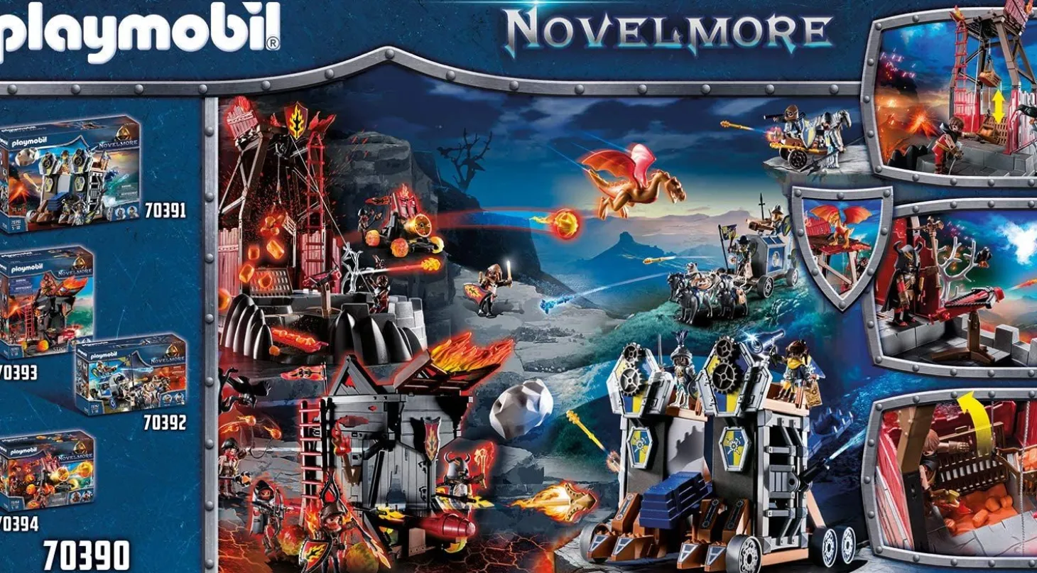 Playmobil Novelmore Burnham Raiders Lava Mine