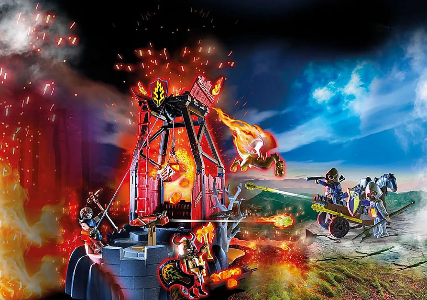 Playmobil Novelmore Burnham Raiders Lava Mine
