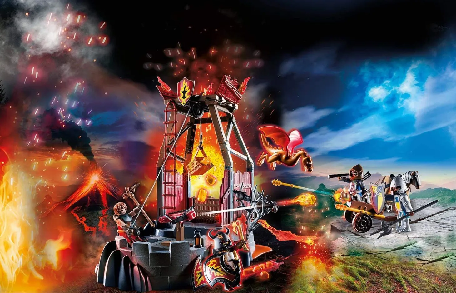 Playmobil Novelmore Burnham Raiders Lava Mine