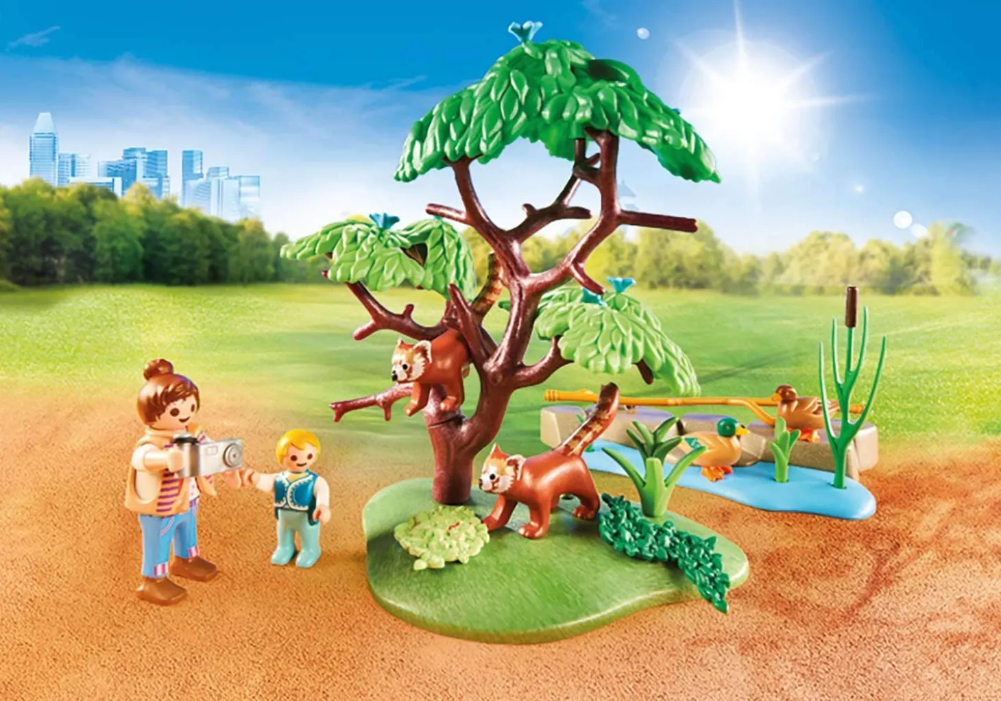 Playmobil Red Panda Habitat