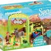 Playmobil Spirit Riding Free Snips and Señor Carrots with Horse Stall