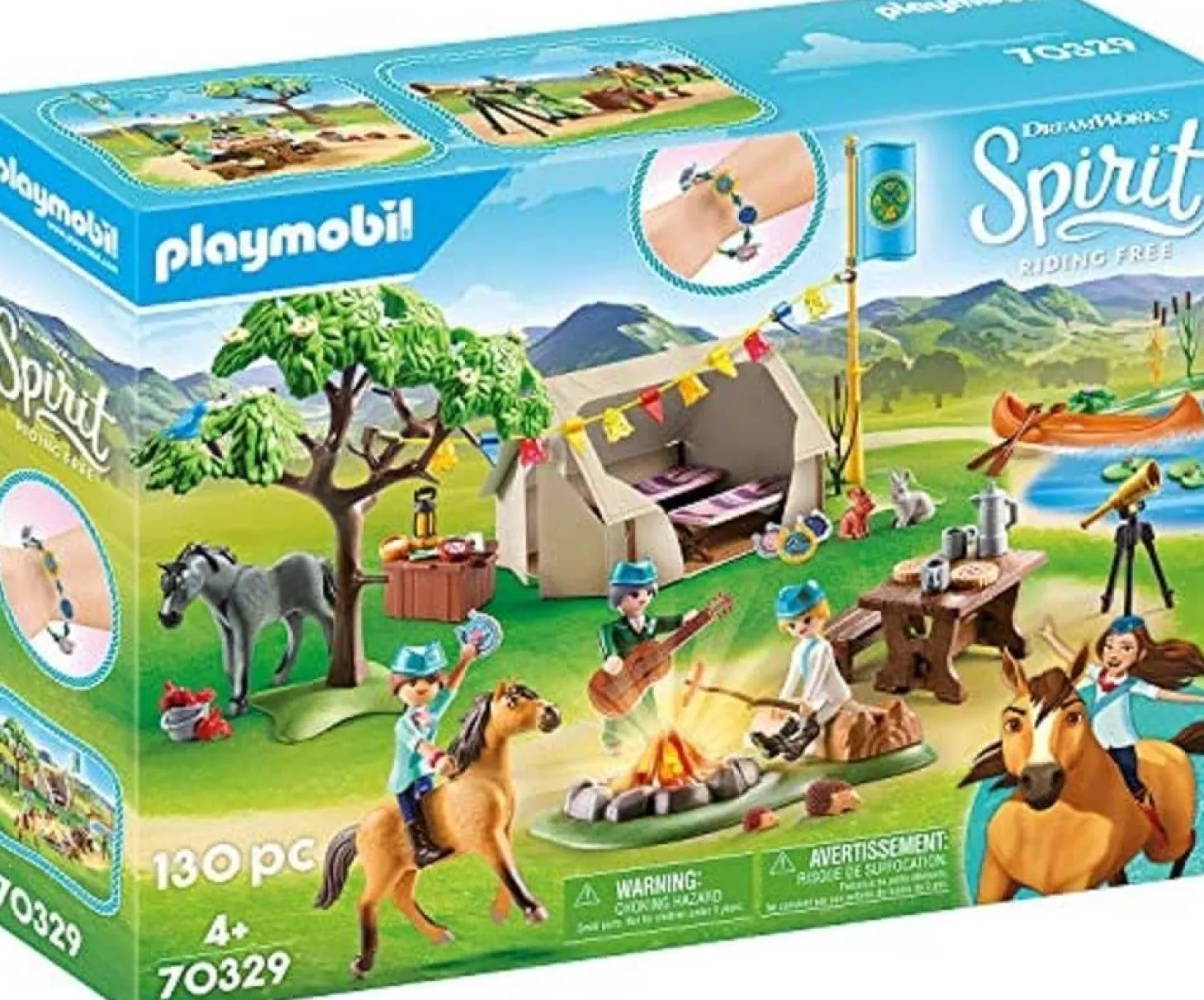 Playmobil Spirit Riding Free Summer Campground