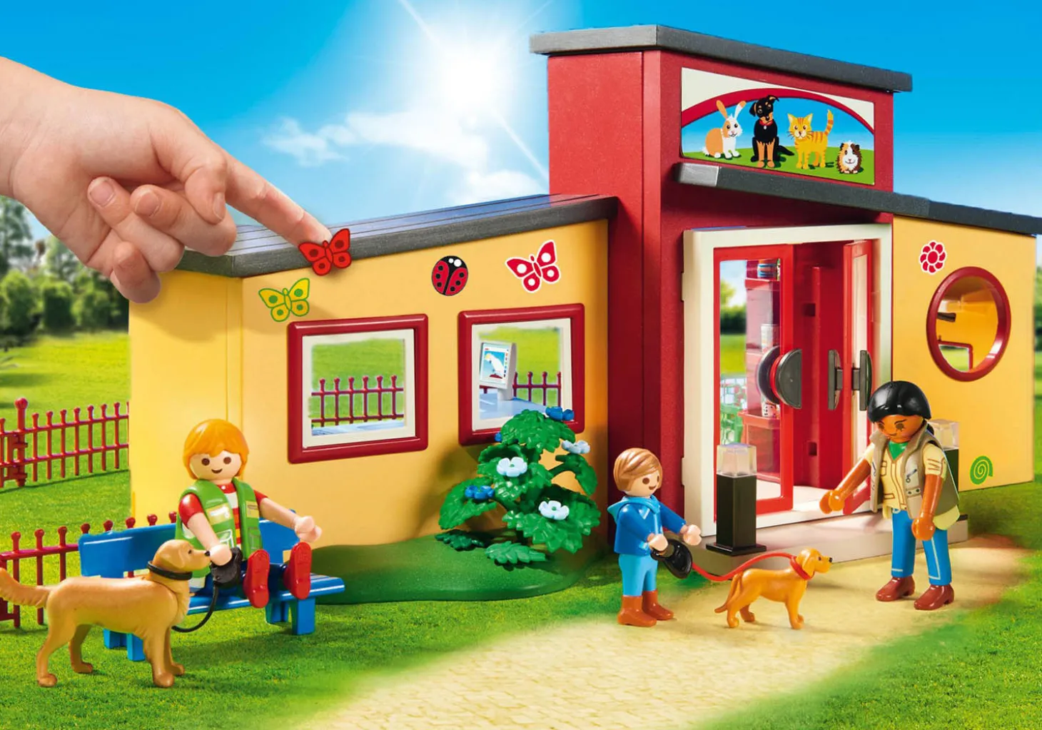Playmobil Tiny Paws Pet Hotel