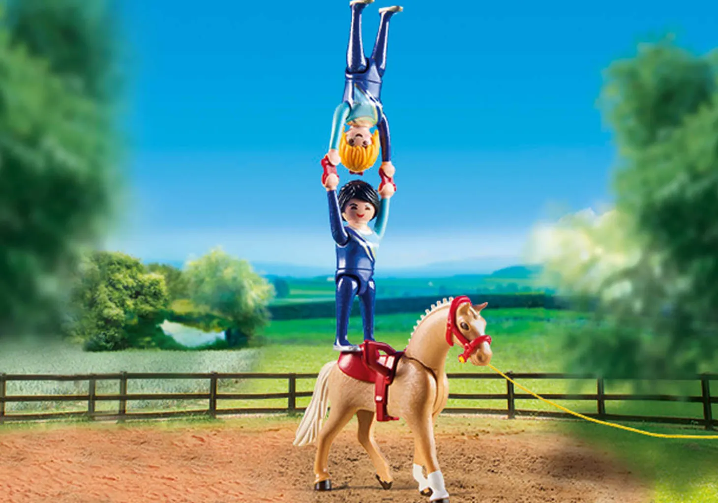 Playmobil Vaulting Horse Farm