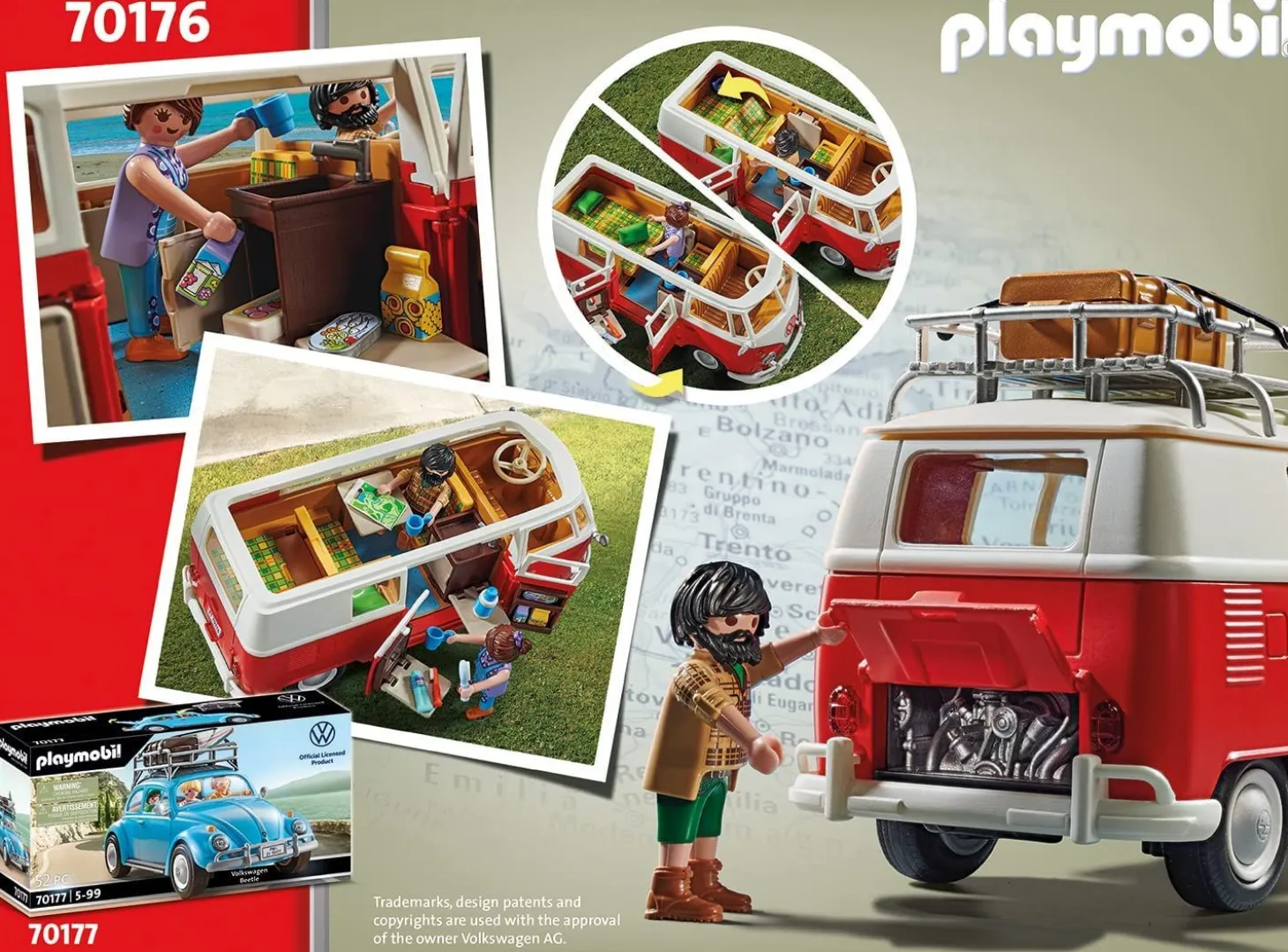 Playmobil Volkswagen T1 Camping Bus