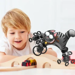 Playsteam Climbing Cat & Hopping Mouse