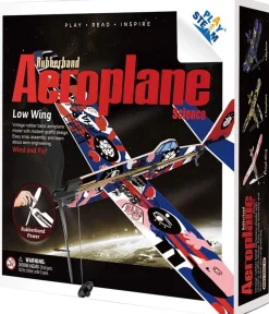 Playsteam Rubber Band Airplane Science - Low Wing