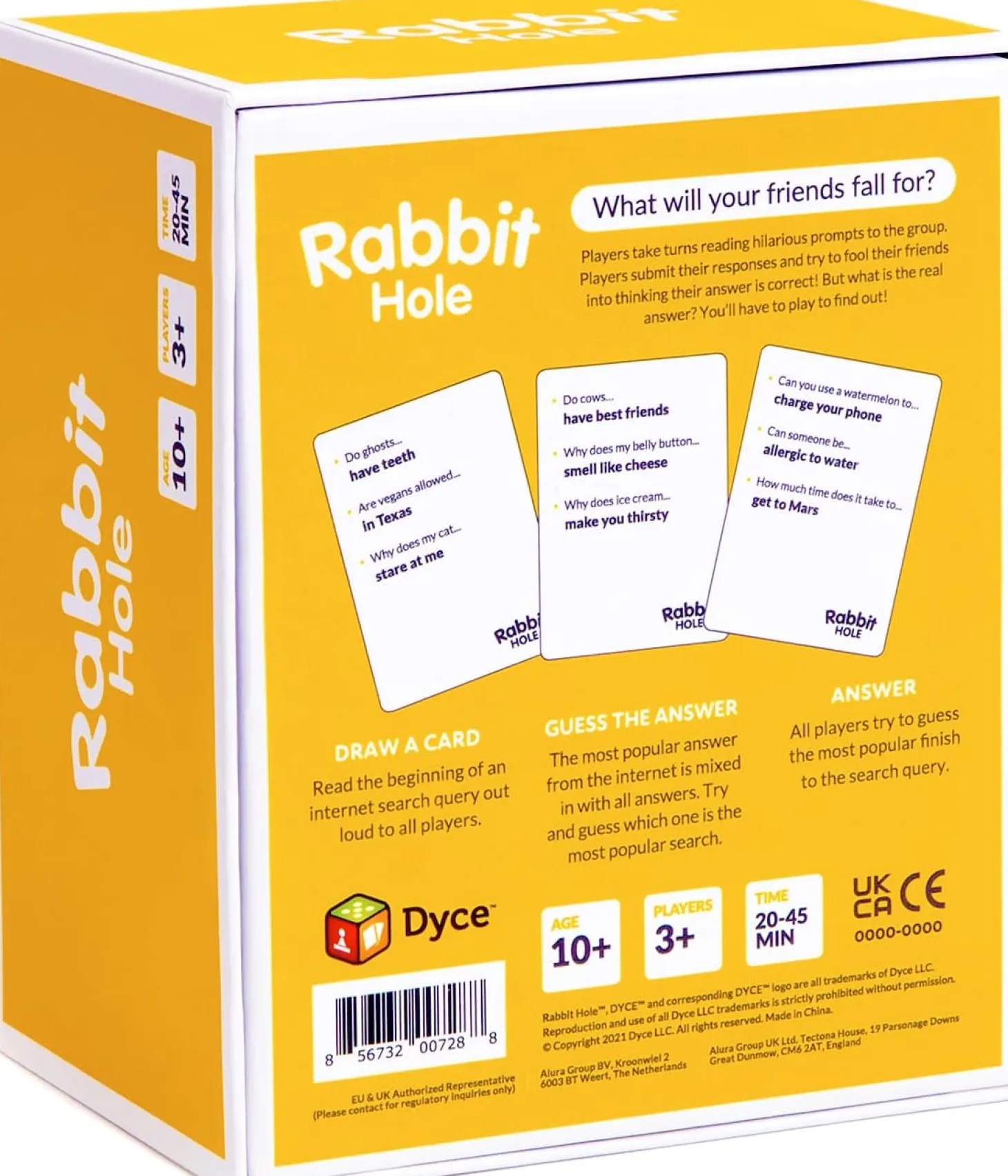 RABBIT HOLE - The What Will Your Friends Fall for? Party Game - Family Friendly