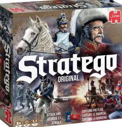 Stratego Original Version, Capture the Flag Strategy Board Game, with Quick Draw Gameplay Option