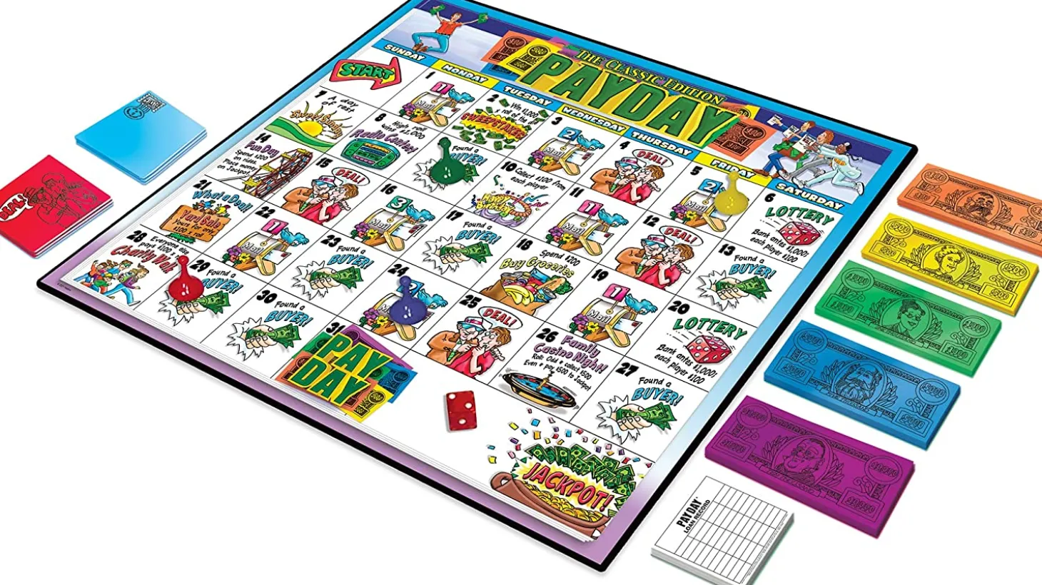 Winning Moves Games Pay Day, The Classic Edition
