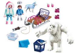 Yeti with Sleigh