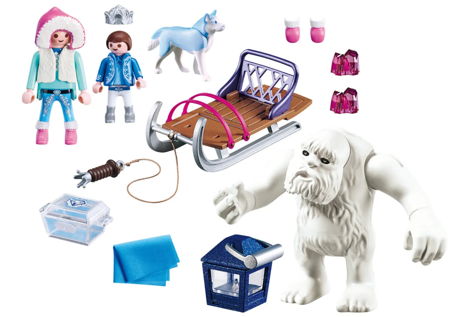 Yeti with Sleigh